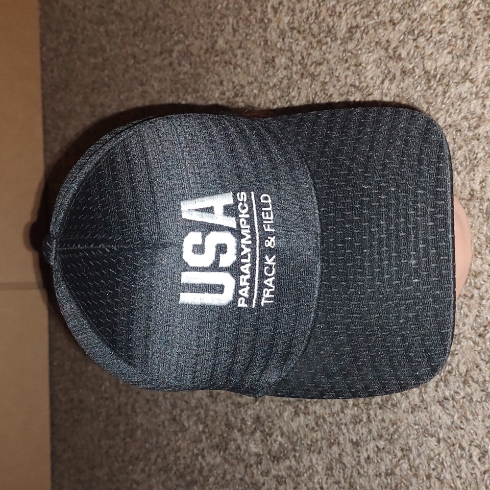 USA Paralympics Track & Field Flex Fit Fitted Hat OS